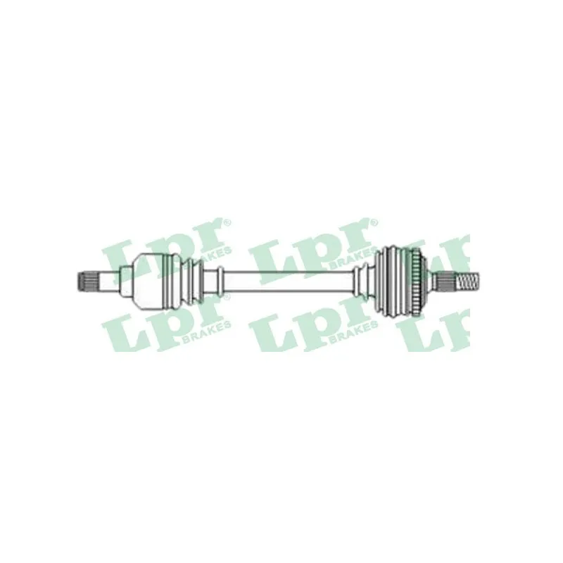 Arbre de transmission LPR DS52650