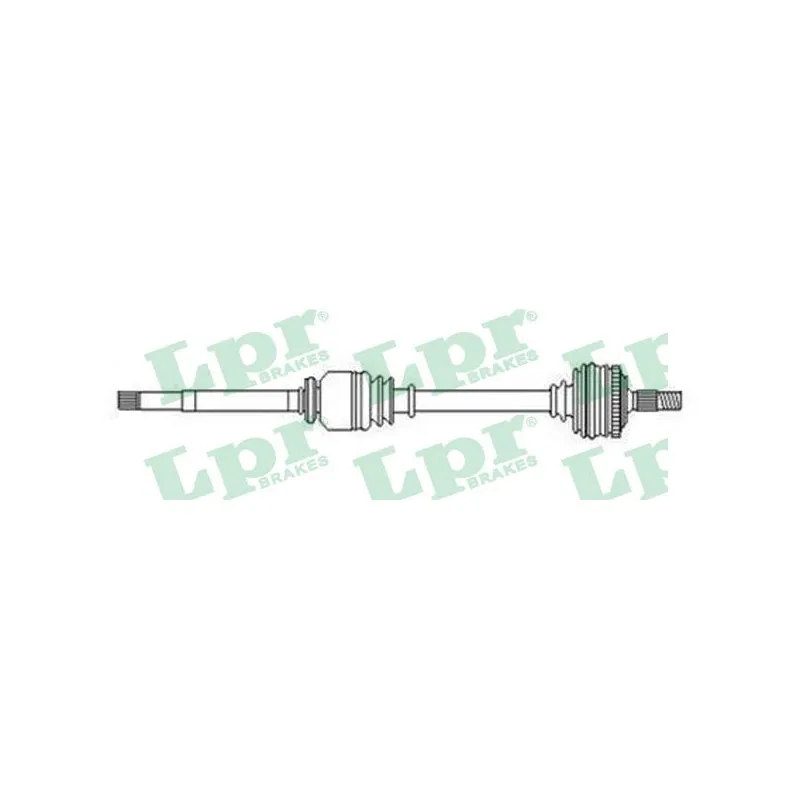 Arbre de transmission LPR DS52653