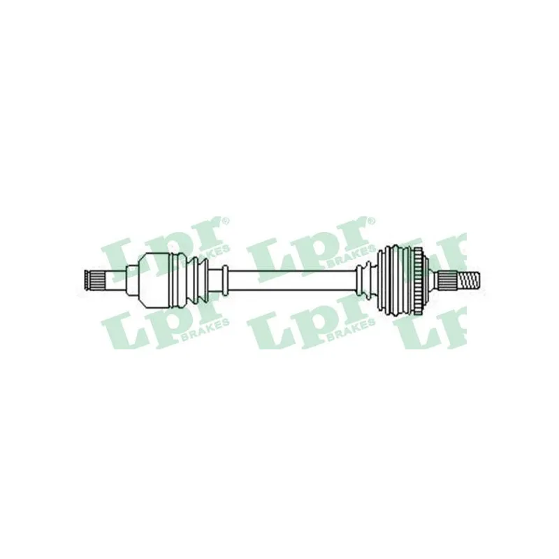 Arbre de transmission LPR DS52655