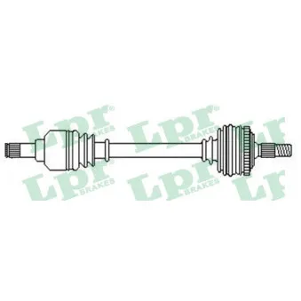 Arbre de transmission LPR