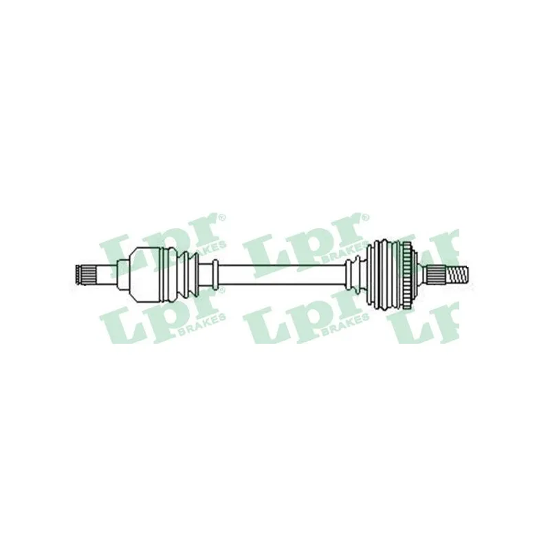 Arbre de transmission LPR DS52656