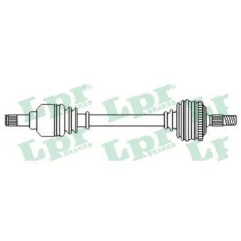 Arbre de transmission LPR DS52706