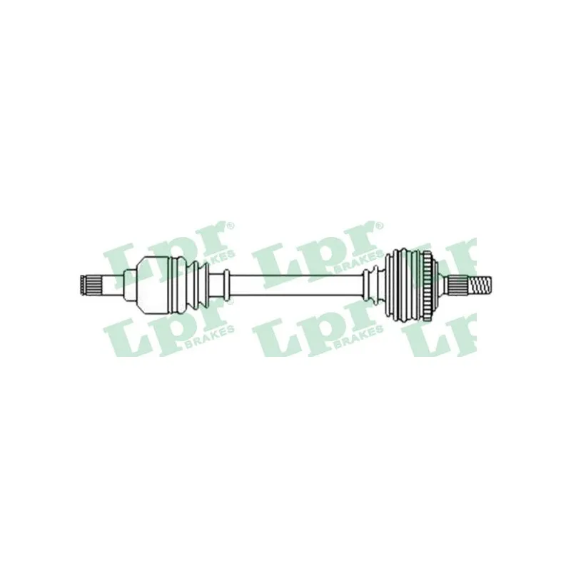 Arbre de transmission LPR DS52706