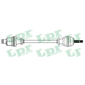 Arbre de transmission LPR DS52707