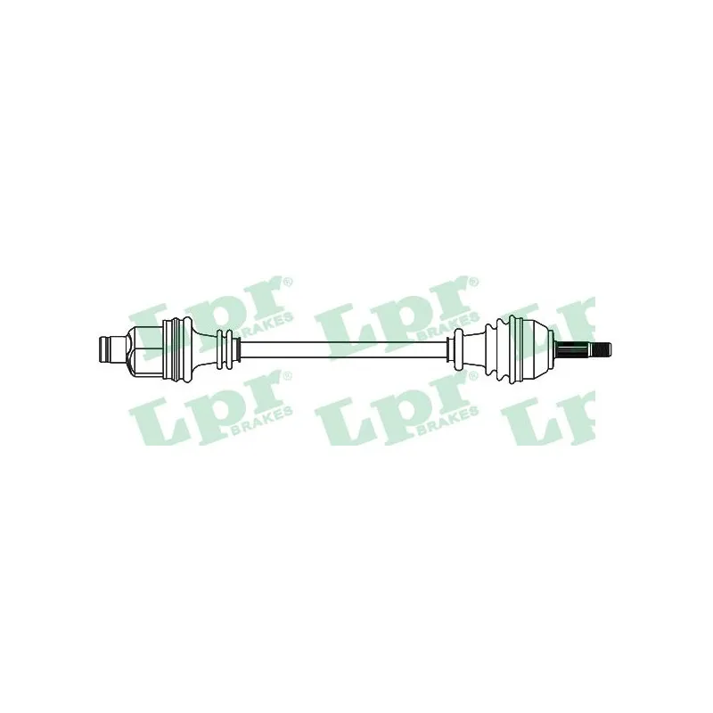 Arbre de transmission LPR DS52707