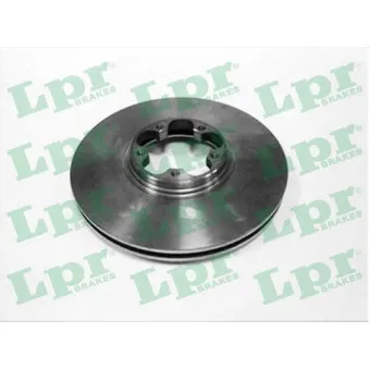 Jeu de 2 disques de frein avant LPR