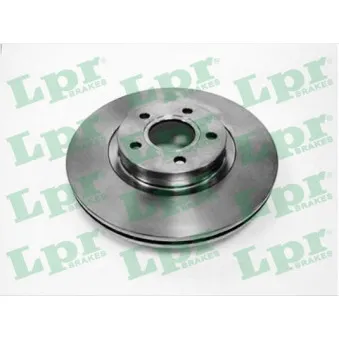Jeu de 2 disques de frein avant LPR F1012V