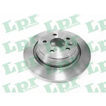 Jeu de 2 disques de frein arrière LPR F1018PR