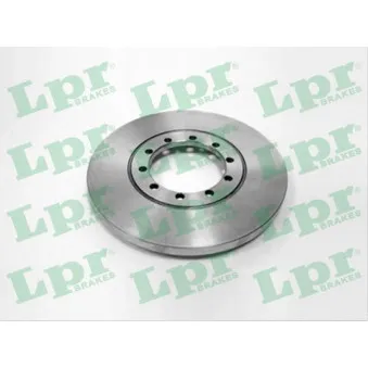 Jeu de 2 disques de frein arrière LPR F1019P