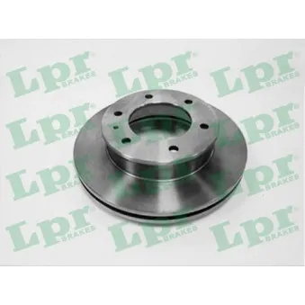 Jeu de 2 disques de frein avant LPR F1027V