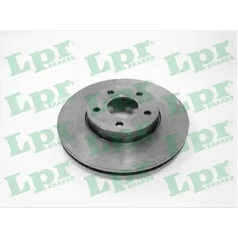 Jeu de 2 disques de frein avant LPR F1028V