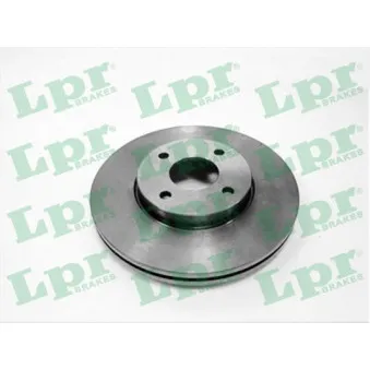 Jeu de 2 disques de frein avant LPR F1029V