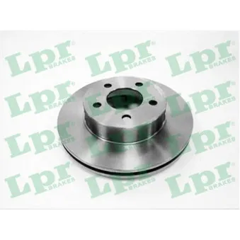 Jeu de 2 disques de frein avant LPR F1030V