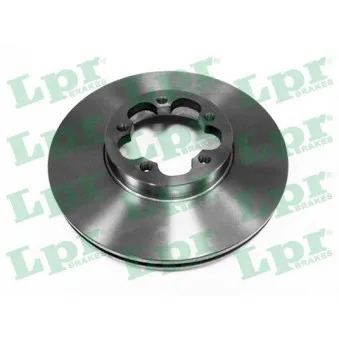 Jeu de 2 disques de frein avant LPR F1036V