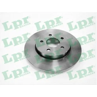 Jeu de 2 disques de frein arrière LPR F1041P