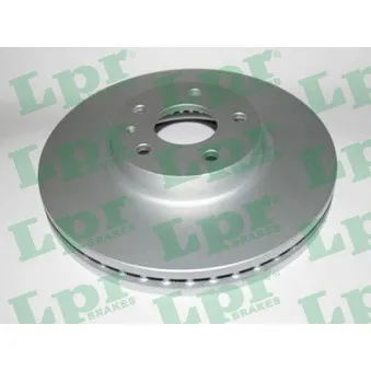 Jeu de 2 disques de frein avant LPR F1047VR