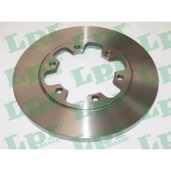 Jeu de 2 disques de frein arrière LPR F1056P
