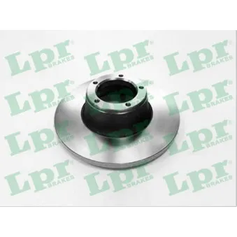 Jeu de 2 disques de frein avant LPR F1091P