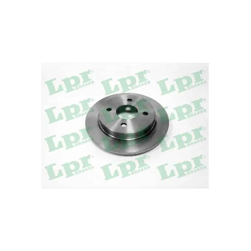 Jeu de 2 disques de frein arrière LPR F1161P