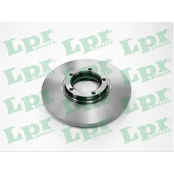 Jeu de 2 disques de frein avant LPR F1211P