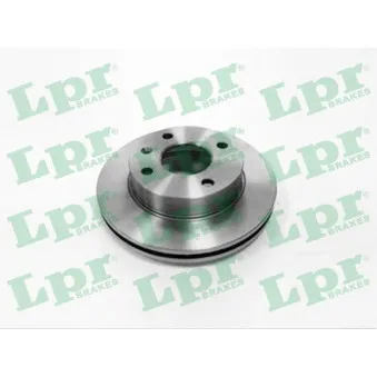 Jeu de 2 disques de frein avant LPR F1251V
