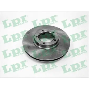 Jeu de 2 disques de frein avant LPR F1291V