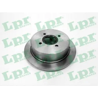 Jeu de 2 disques de frein arrière LPR F1511P