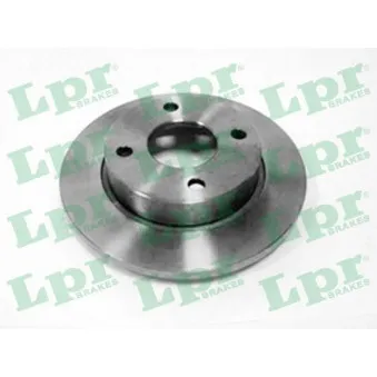 Jeu de 2 disques de frein avant LPR F1531P
