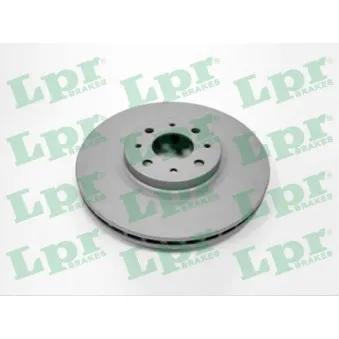 Jeu de 2 disques de frein avant LPR F2003VR