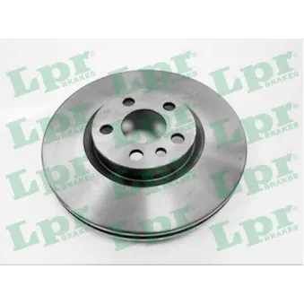 Jeu de 2 disques de frein avant LPR F2161V
