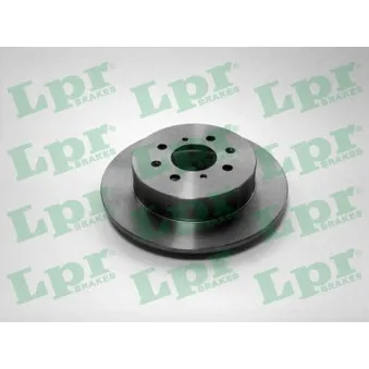 Jeu de 2 disques de frein arrière LPR H1012P
