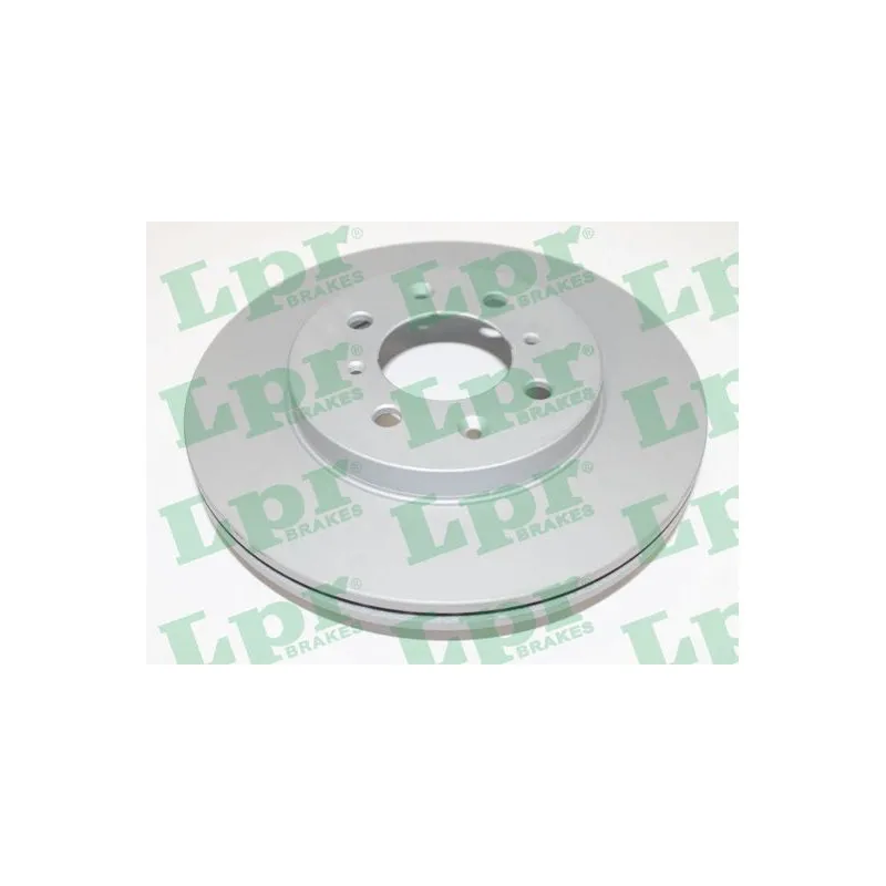 Jeu de 2 disques de frein avant LPR H1027VR
