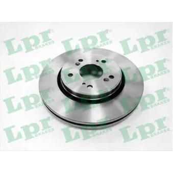 Jeu de 2 disques de frein avant LPR H1029V
