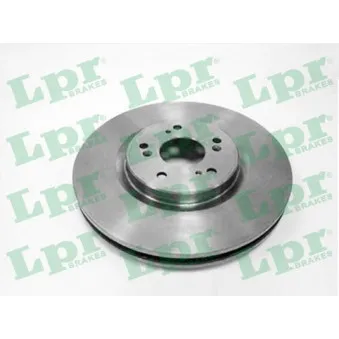 Jeu de 2 disques de frein avant LPR H1034V