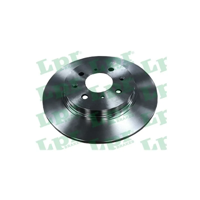 Jeu de 2 disques de frein arrière LPR H1039P