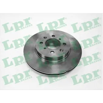 Jeu de 2 disques de frein avant LPR H1271VR