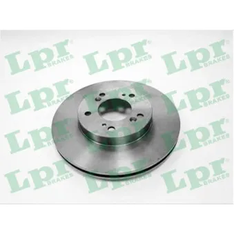 Jeu de 2 disques de frein avant LPR H1441V
