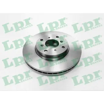 Jeu de 2 disques de frein avant LPR H1493V