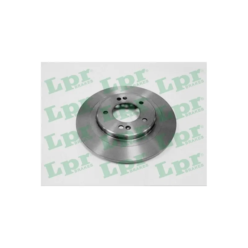 Jeu de 2 disques de frein arrière LPR H2025P