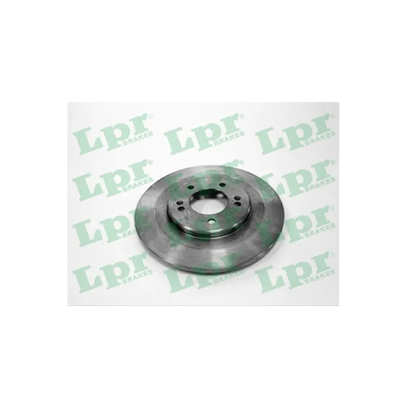 Jeu de 2 disques de frein arrière LPR H2027P