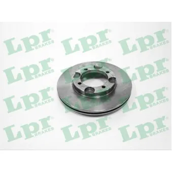 Jeu de 2 disques de frein avant LPR H2028V