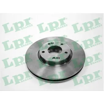 Jeu de 2 disques de frein avant LPR