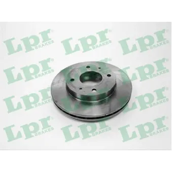Jeu de 2 disques de frein avant LPR H2031V