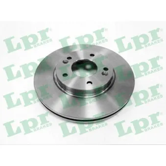 Jeu de 2 disques de frein avant LPR H2036V