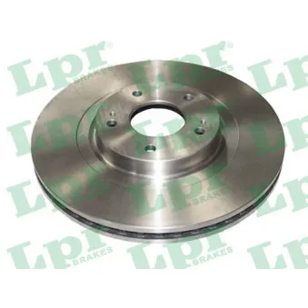 Jeu de 2 disques de frein avant LPR H2049V