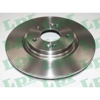 Jeu de 2 disques de frein avant LPR H2052V