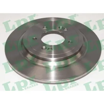 Jeu de 2 disques de frein arrière LPR H2053P