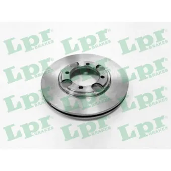 Jeu de 2 disques de frein avant LPR H2061V