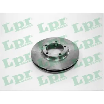 Jeu de 2 disques de frein avant LPR H2124V