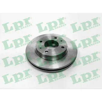 Jeu de 2 disques de frein avant LPR H2126V